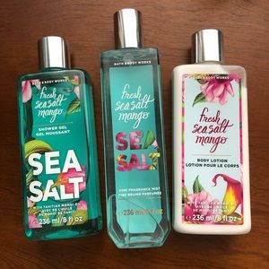 Sea Salt & Mango Bath Set